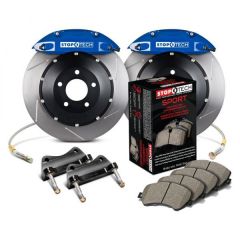 Stoptech 937.61023 Street Axle Pack Front Slotted 